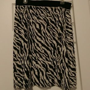 Black & White Skirt