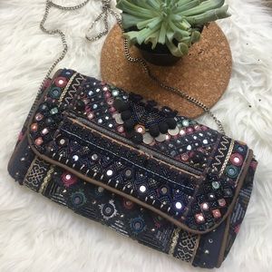 BEAUTIFUL URBAN OUTFITTERS EMBELLISHED BAG NWT