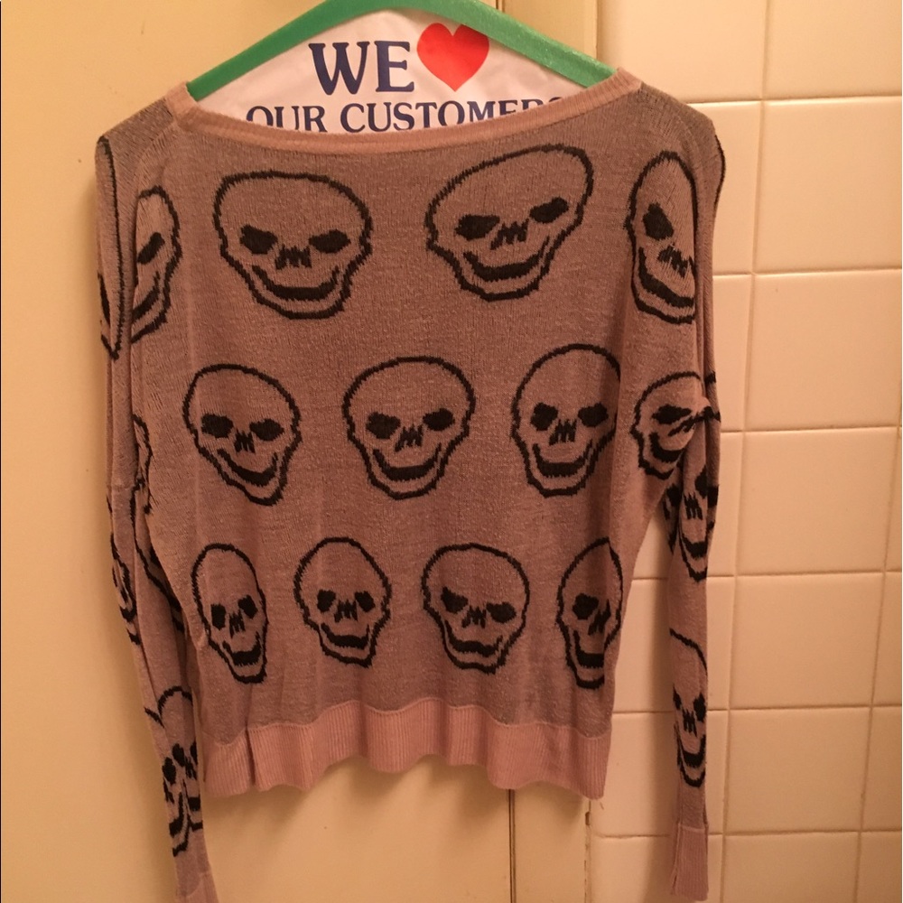 Tan colored sweater
