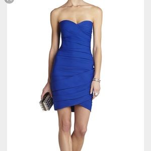 NWT BCBG Madge dress in stunning blue