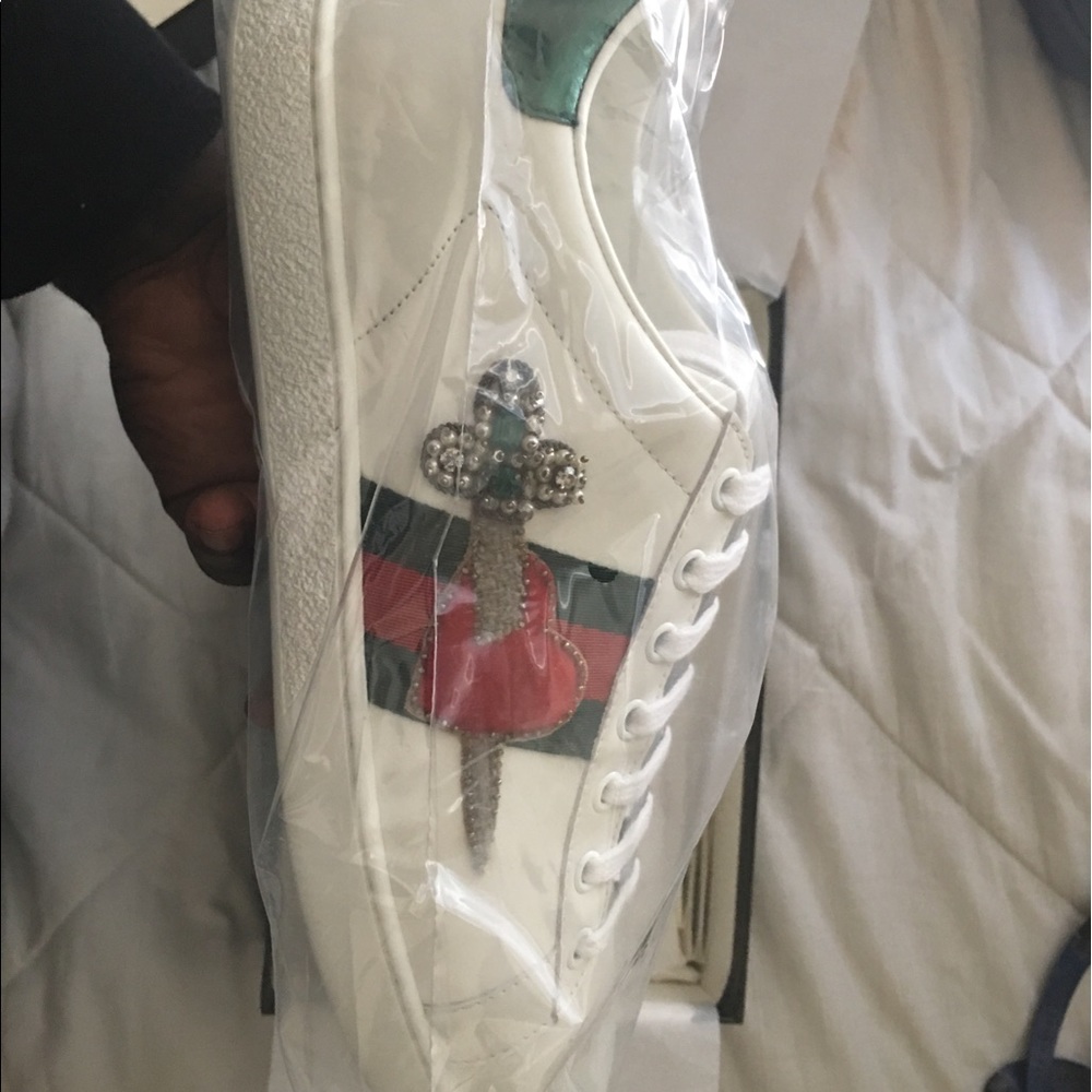 Heart Dagger Ace Gucci