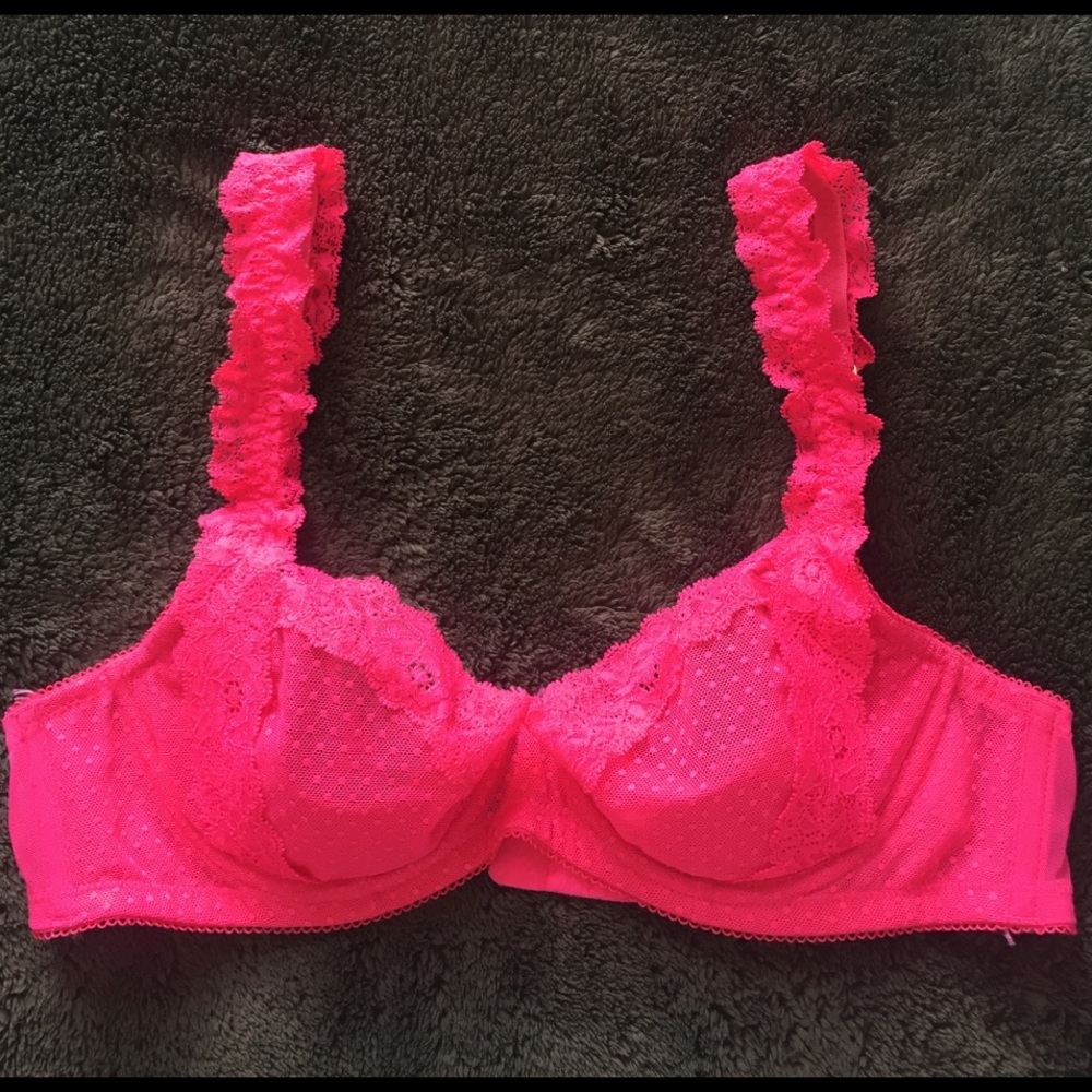 Hot Pink Bra