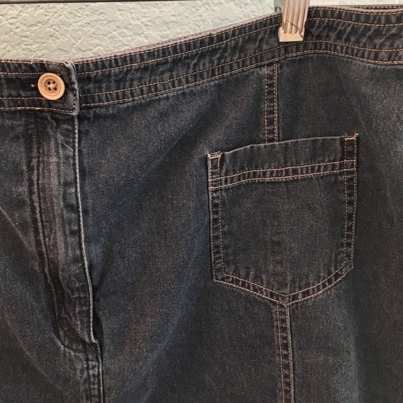 J Jill denim mini skirt - Picture 3 of 4