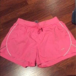 Pink gym shorts Sz Small