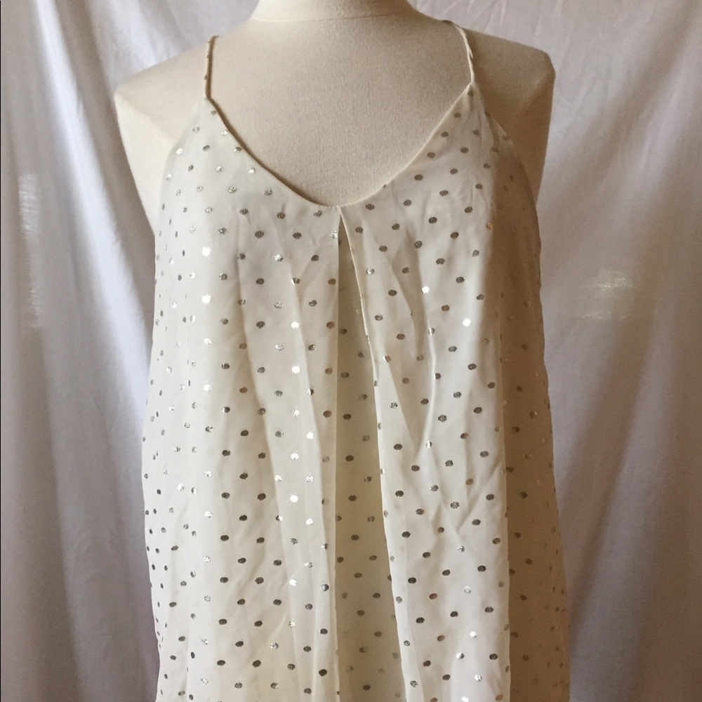 Bee stitched halter sleeveless Woman's Top