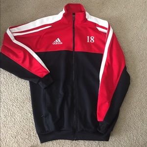 Adidas tracksuit top sz XL worn once
