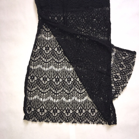 SOLD | Eyelash Lace Maxi Skirt - Picture 3 of 5