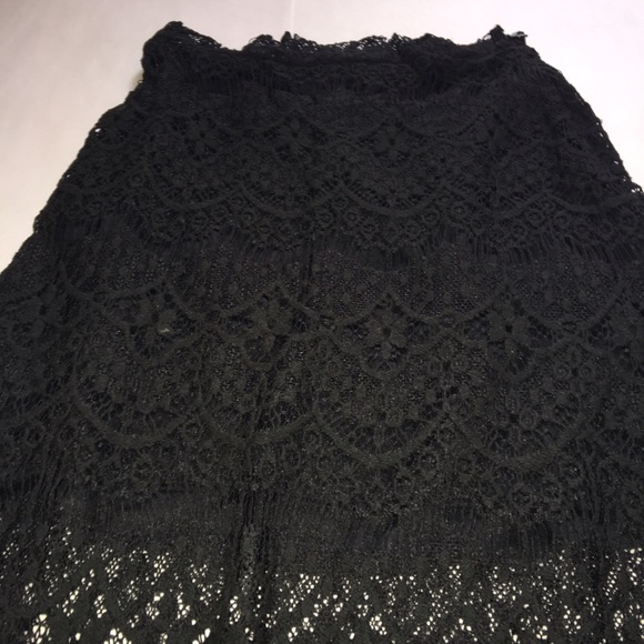 SOLD | Eyelash Lace Maxi Skirt - Picture 5 of 5