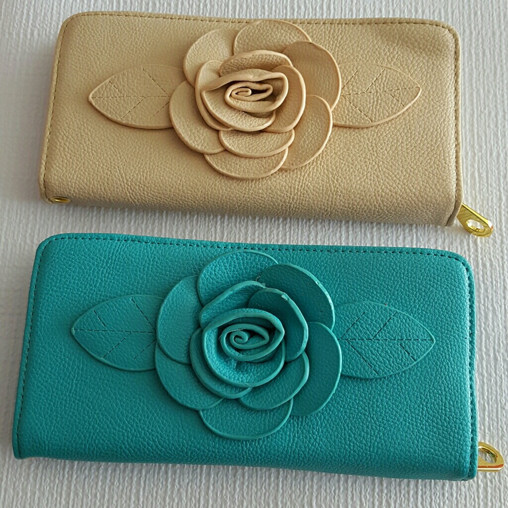 Bundle Of 2 Zip Around Wallets