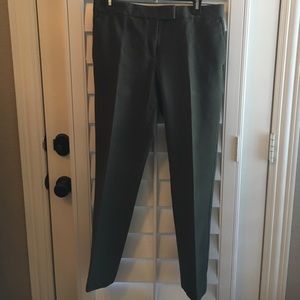 Ann Taylor tailored ankle pant, olive green
