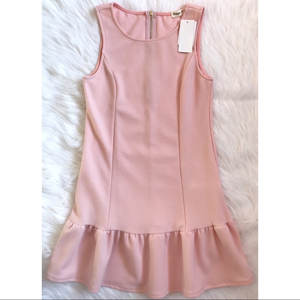 💐Cute Rose Tunic with Gold Zipper💐