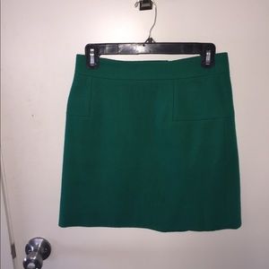 Wool JCrew mini skirt