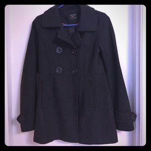 Paper Doll Gray Pea Coat
