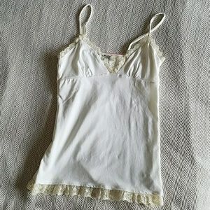 American Eagle Outfitters Lace Trim Tank Top