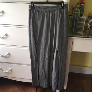 AE Striped Maxi skirt w/ slit