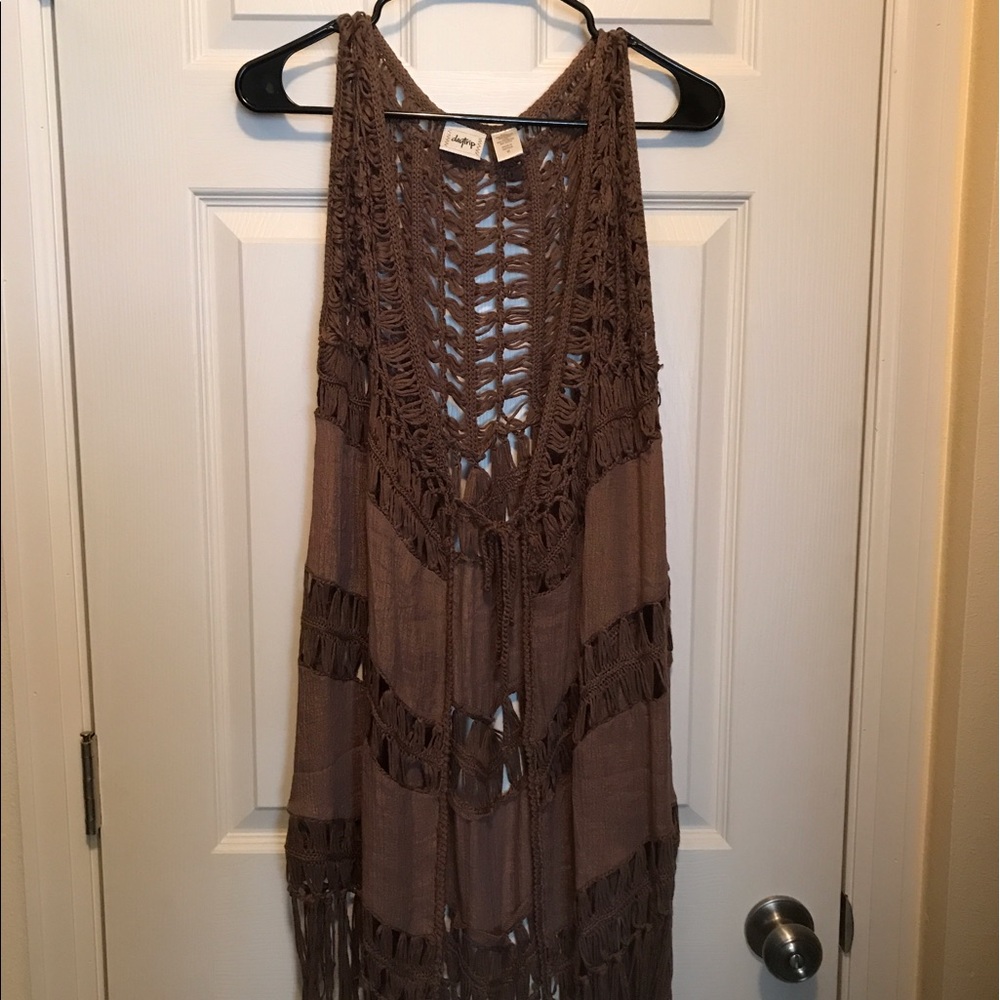 Daytrip knit cover up