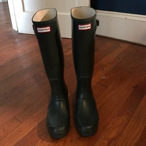 Hunter rain boots