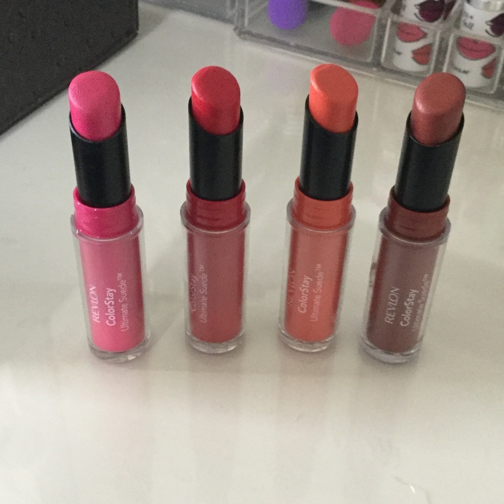Revlon colorstay lipstick lot of 4