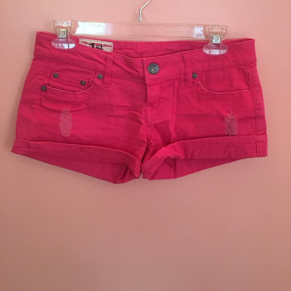 Pink shorts