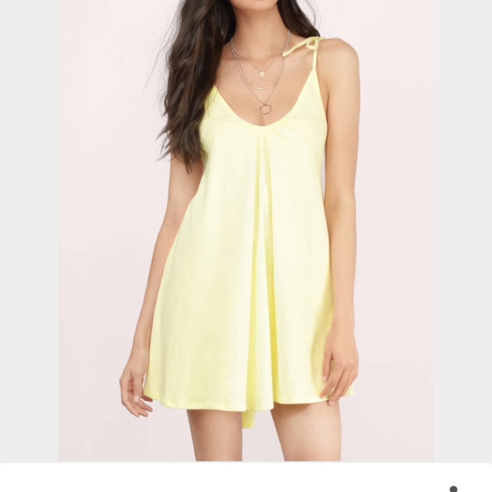 Tobi yellow sundress NWT
