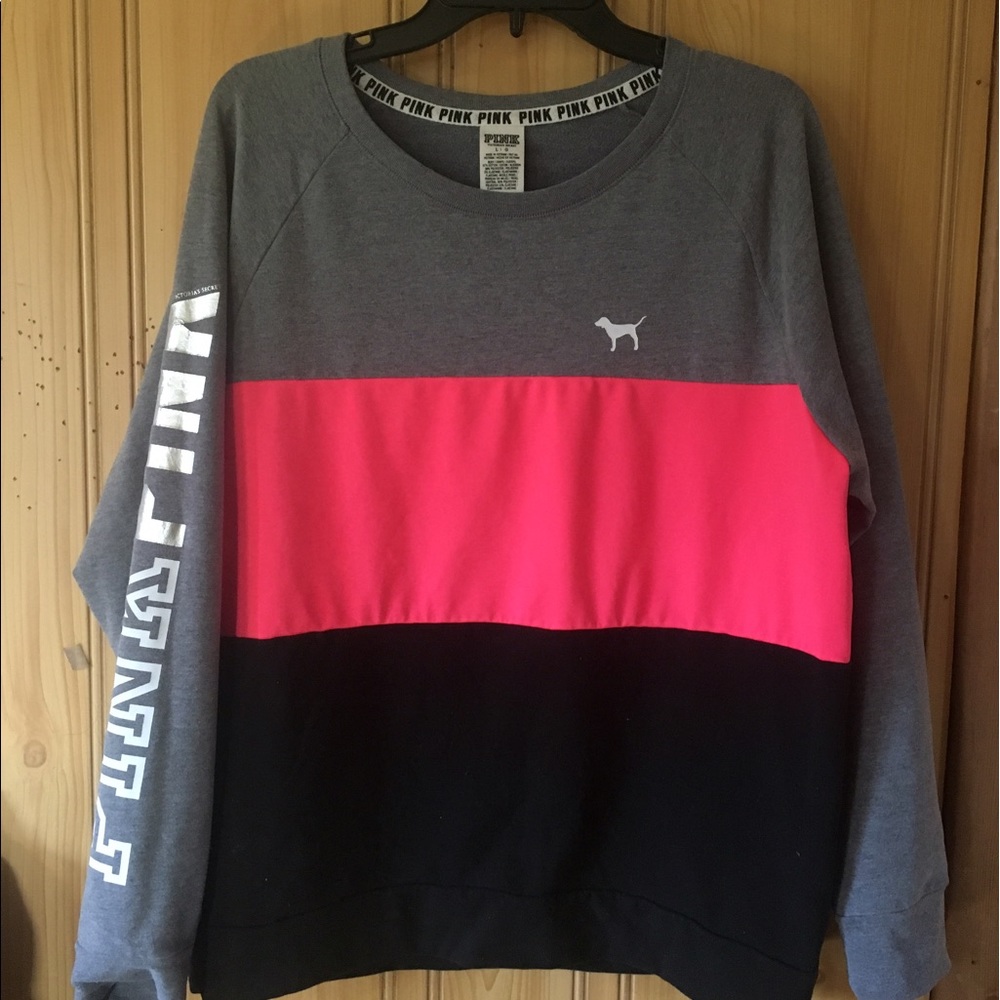 VS pink pullover sweater