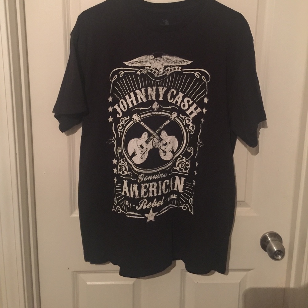 Black Johnny Cash tshirt