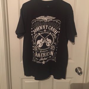 Black Johnny Cash tshirt