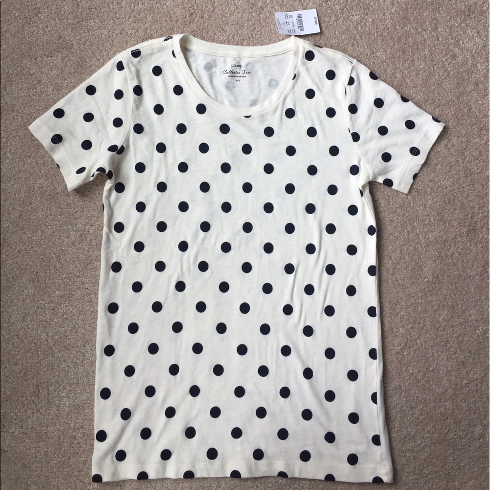 NWT J. Crew Collector Tee - Size XXS - Picture 2 of 5