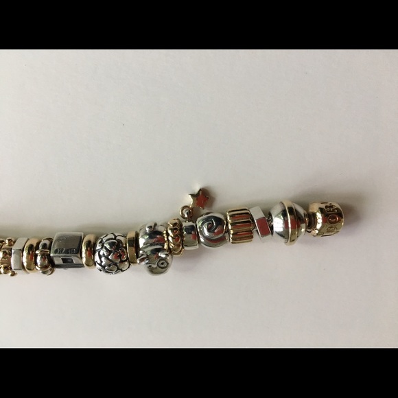 Pandora Vintage/retired Charm Bracelet - Picture 3 of 4