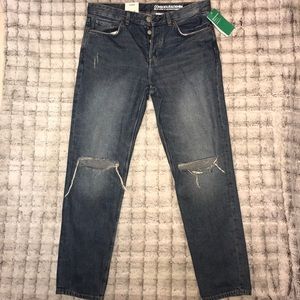 New H&M Boyfriend Low Waist Jeans