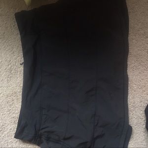 Worn. Black 12 Tall LuLu lemon skirt