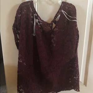 lace tee shirt