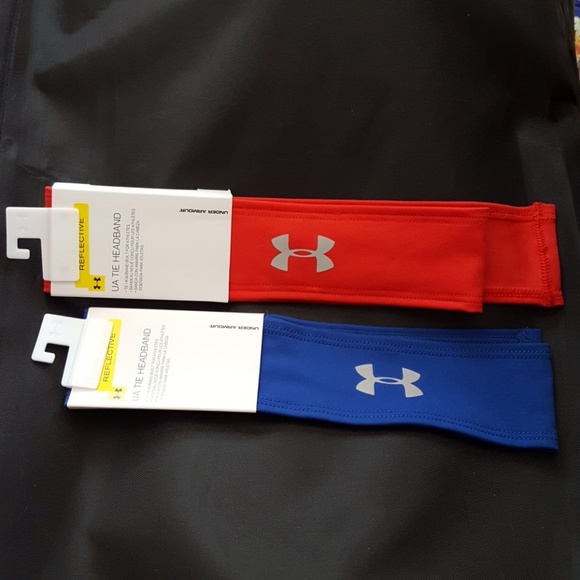 Under Armour Accessories - Under Armour Reflective Tie Headband- NWT