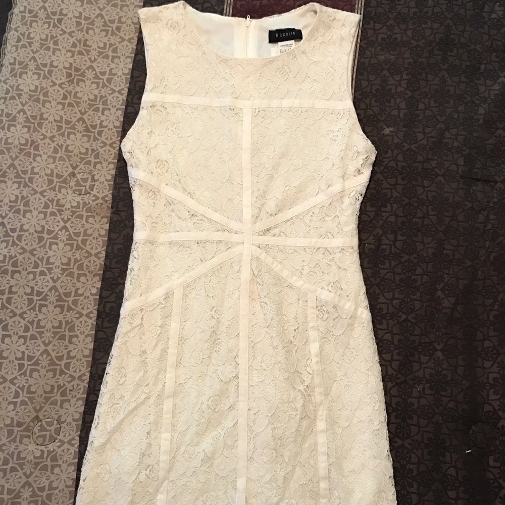 B. Darling White Lace Dress