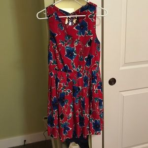 Nice red floral dress from Urban Outfitters