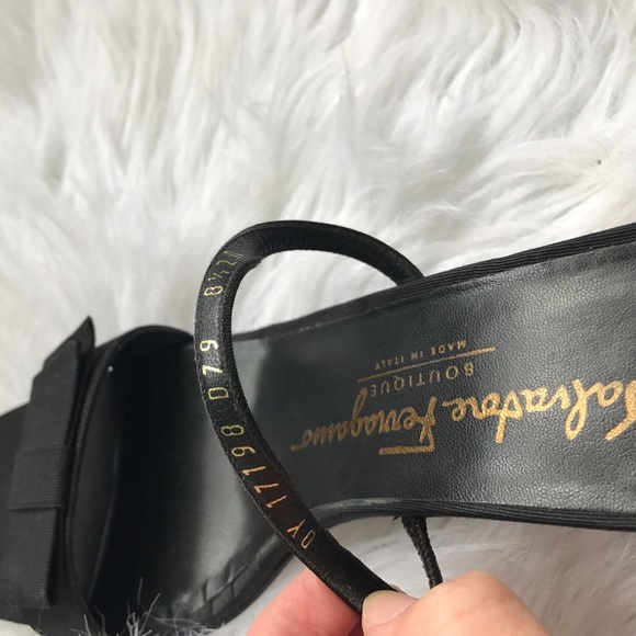 Authentic Ferragamo slides. Size 7 or 8 1/2. $140 - Picture 5 of 8