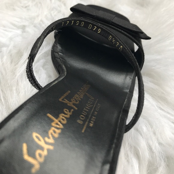 Authentic Ferragamo slides. Size 7 or 8 1/2. $140 - Picture 6 of 8