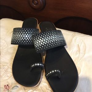 Inox wedge rhinestone wedge