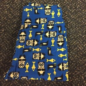OS Panda and Fish LuLaRoe Leggings