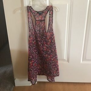 Floral tank top