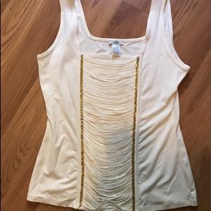Cache Cream Top