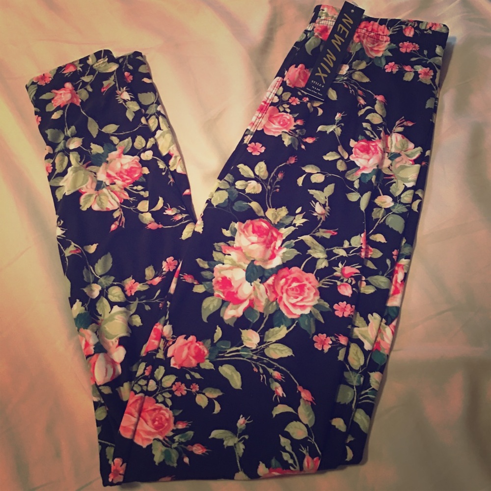 Women's floral leggings