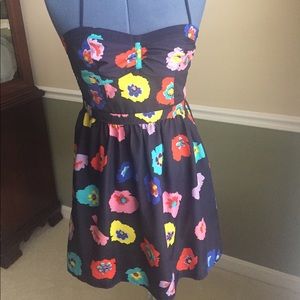 ❗️SALE❗️AEO Blue Floral Sun Dress (with pockets!)