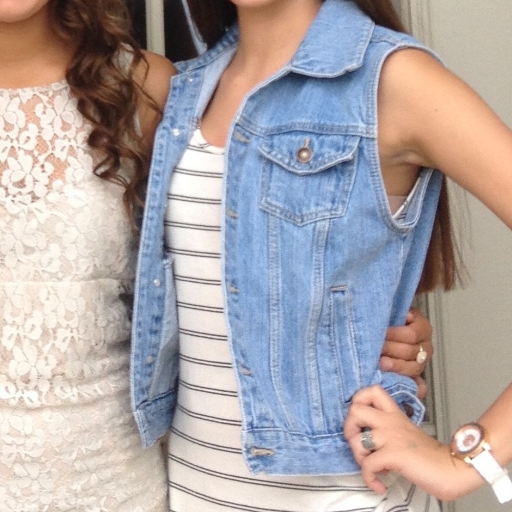 Denim vest