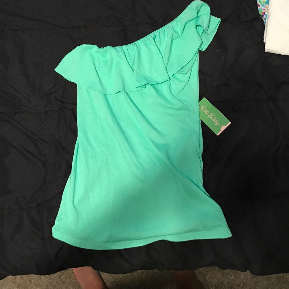 NWT Lilly Pulitzer one shoulder top