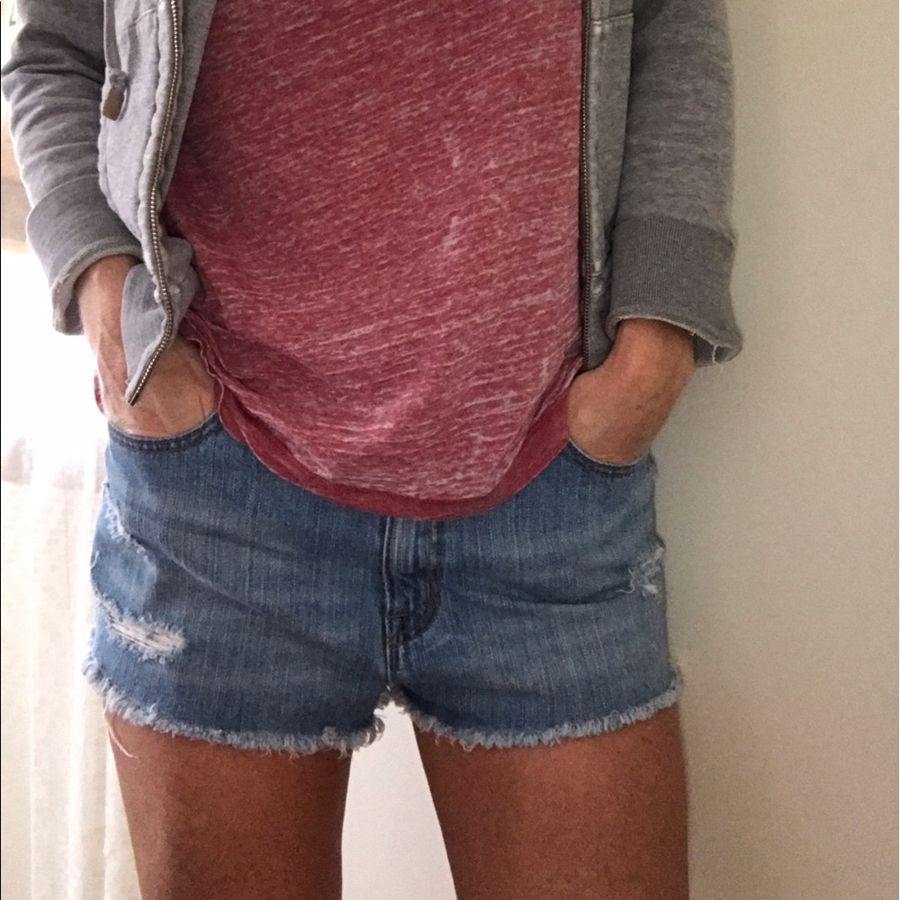 BDG Cheeky Cutoff Denim Shorts