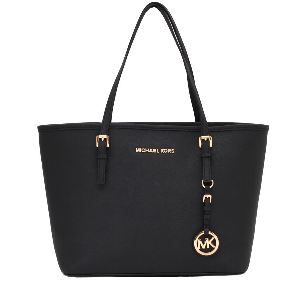Michael Kors Jet Set Travel Leather Small Tote Bag