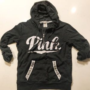 Quarter Zip Hoodie from PINK