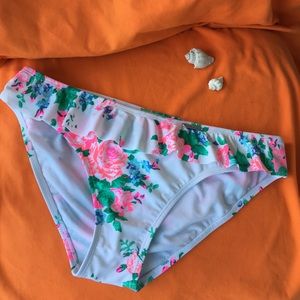 Bikini bottom bathing suit swimsuit white