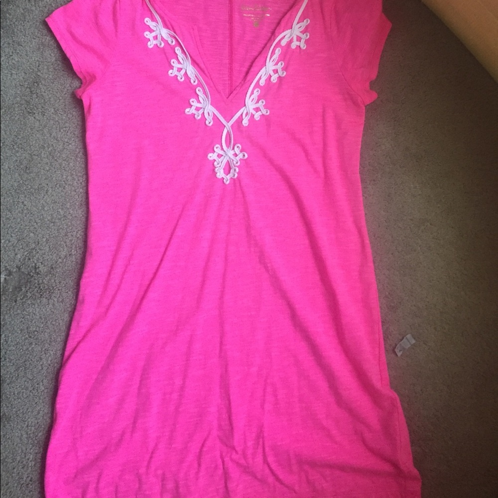 Lilly Pulitzer t shirt dress. Size large